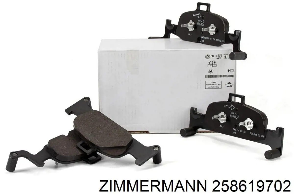 258619702 Zimmermann Pastillas delanteras