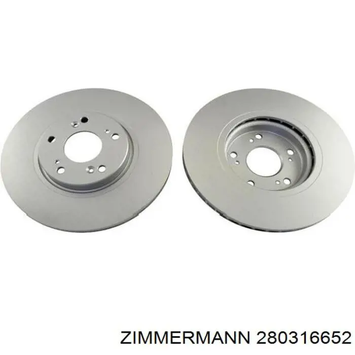 Comprar 280316652 Zimmermann Freno de disco delantero