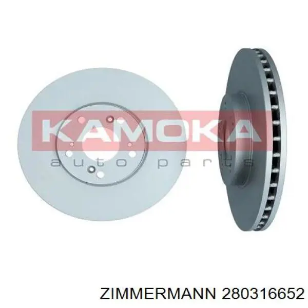 Frenos delanteros Zimmermann 280316652 precio, desde 42,15 EUR