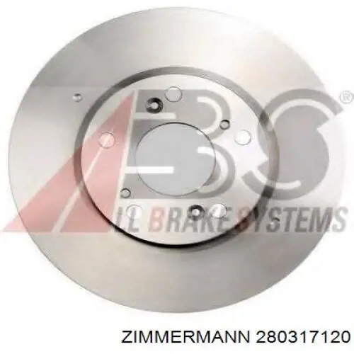 Frenos delanteros Zimmermann 280317120 precio, desde 41,85 EUR