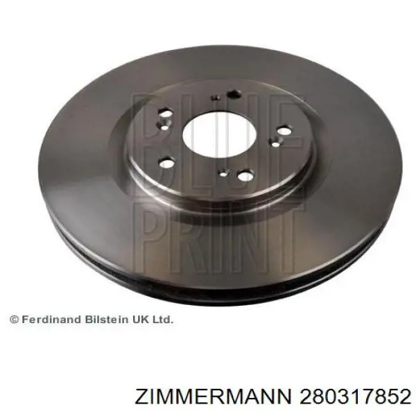 280317852 Zimmermann disco de freno delantero