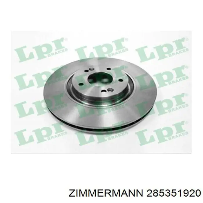 Comprar 285351920 Zimmermann Freno de disco delantero