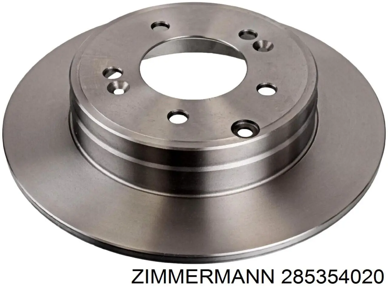 Disco de freno trasero ZIMMERMANN 285354020