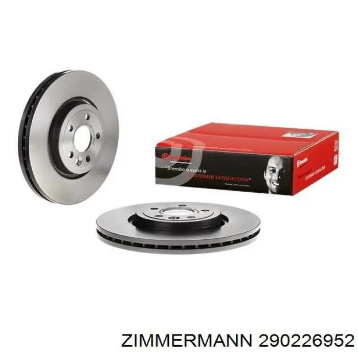 Frenos delanteros Zimmermann 290226952 precio, desde 97,24 EUR