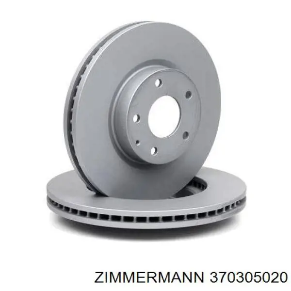 370305020 Zimmermann disco de freno delantero