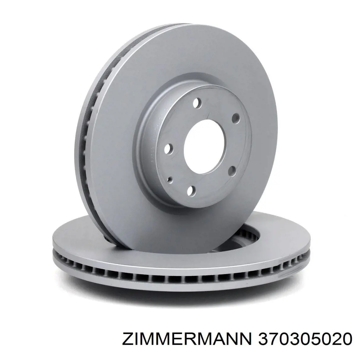 Disco de freno delantero Zimmermann 370305020