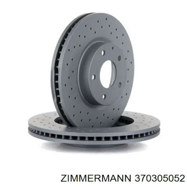 370.3050.52 Zimmermann disco de freno delantero