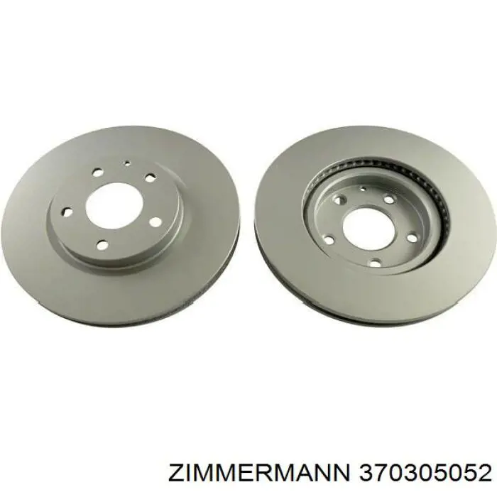 Frenos delanteros Zimmermann 370305052 precio, desde 44,12 EUR