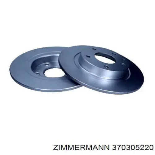 Comprar 370305220 Zimmermann Disco de freno trasero