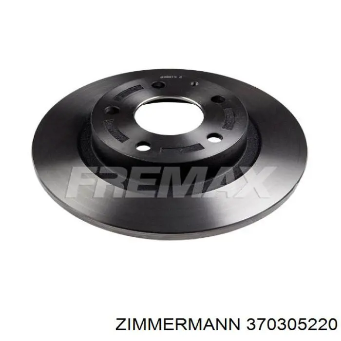 Disco de freno trasero Zimmermann 370305220 precio, desde 40,66 EUR
