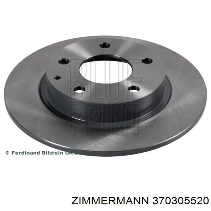 Comprar 370305520 Zimmermann Disco de freno trasero