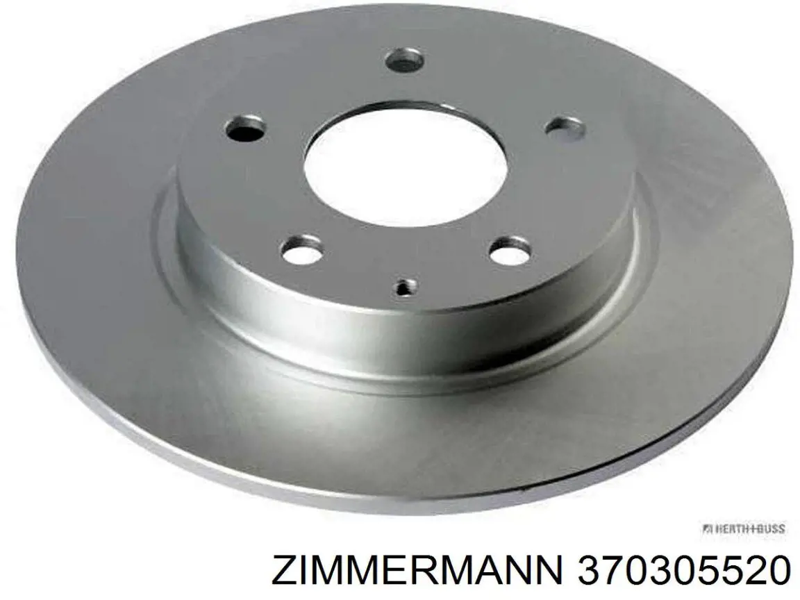 Disco de freno trasero Zimmermann 370305520 precio, desde 39,99 EUR
