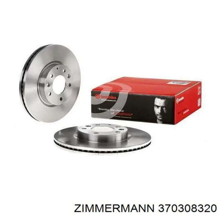 Comprar 370308320 Zimmermann Freno de disco delantero