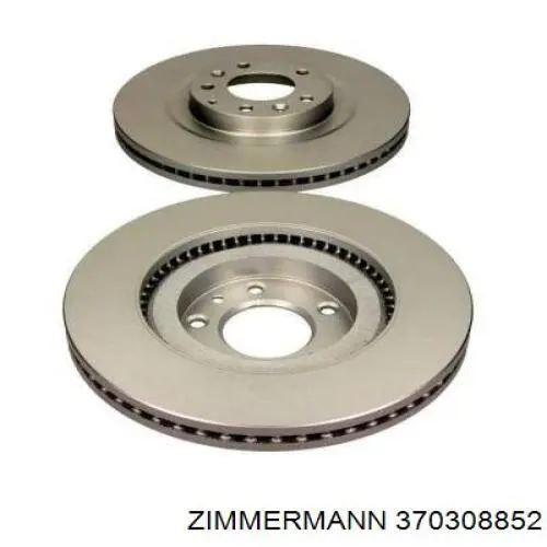 Disco de freno delantero Zimmermann 370308852