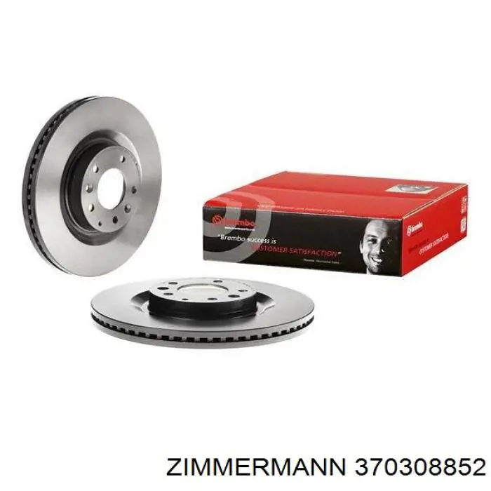 Frenos delanteros Zimmermann 370308852 precio, desde 93,61 EUR
