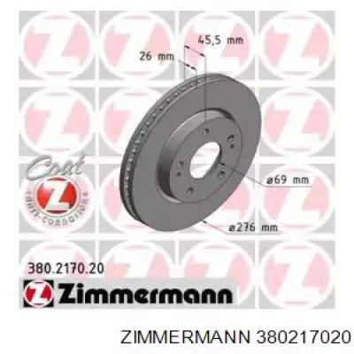 380217020 Zimmermann Discos
