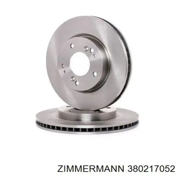 Disco de freno 380217052 Zimmermann