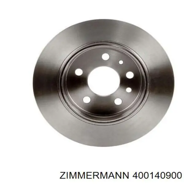 Disco de freno trasero 400140900 Zimmermann
