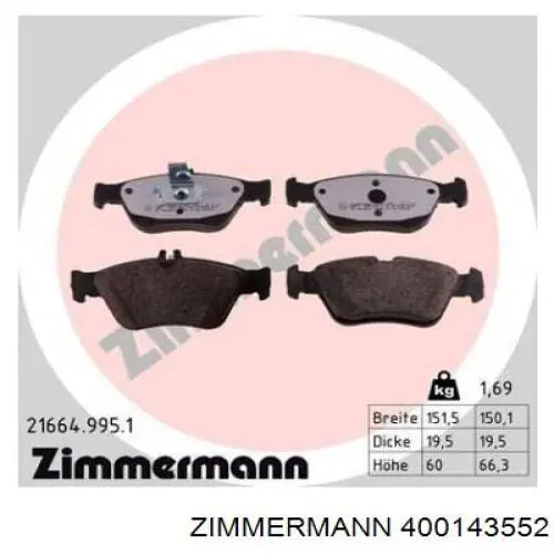 400143552 Zimmermann Discos