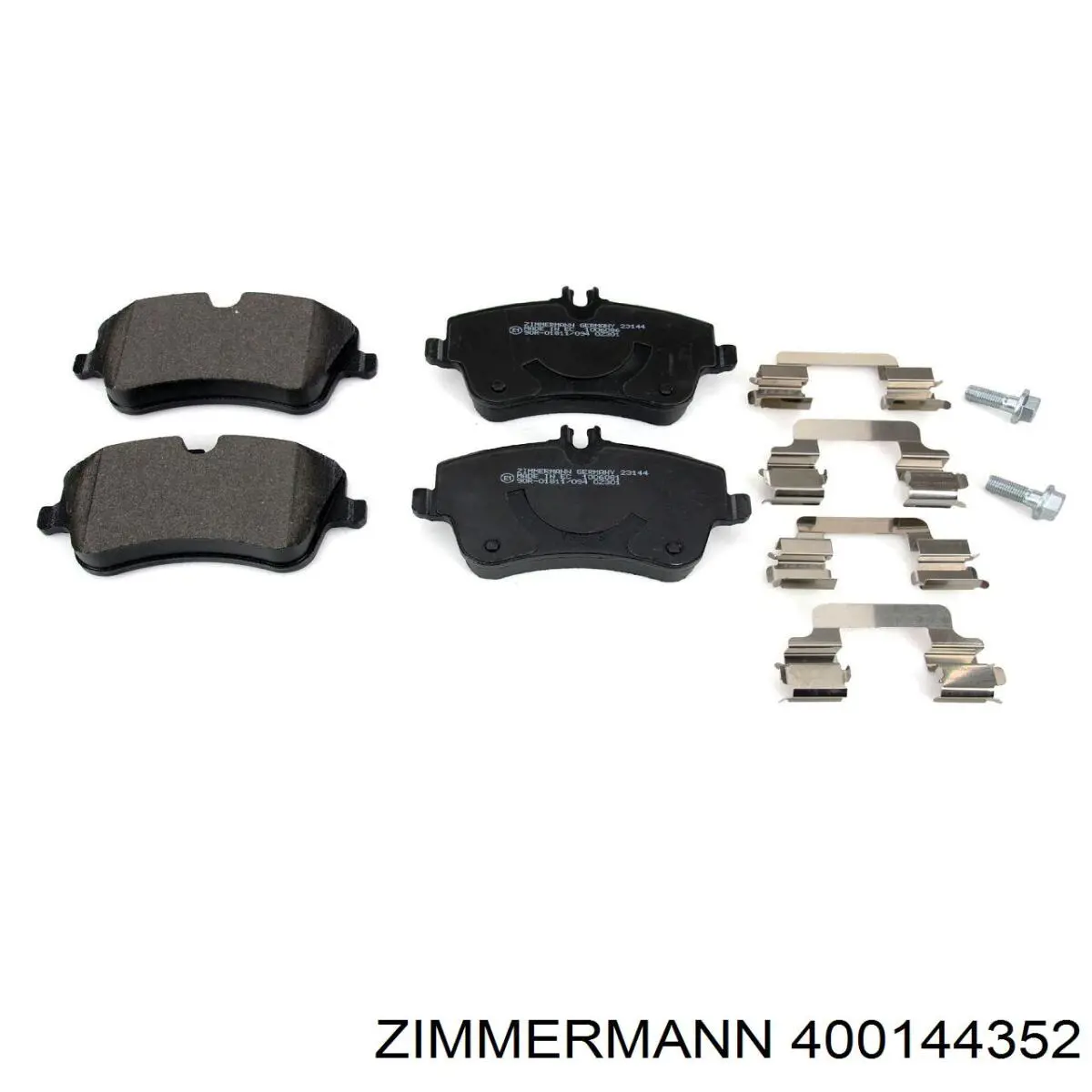 Disco de freno 400144352 Zimmermann