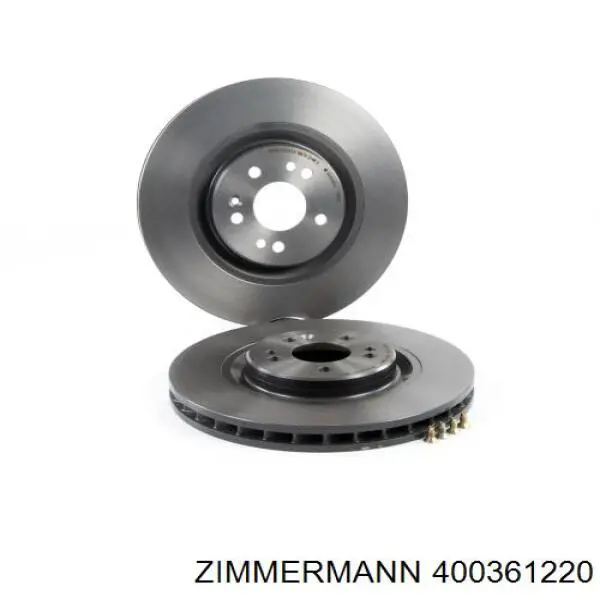 Frenos delanteros Zimmermann 400361220 precio, desde 63,58 EUR