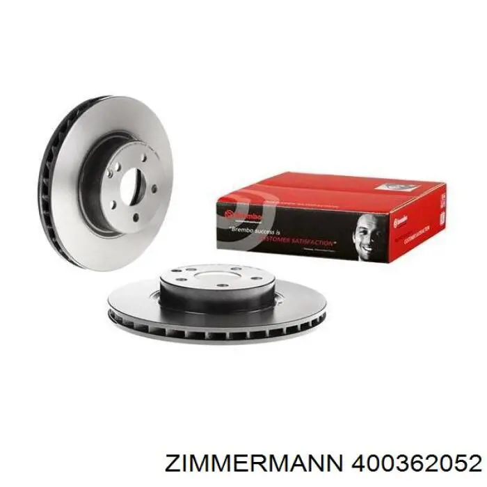 Disco de freno 400362052 Zimmermann