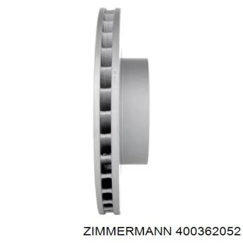 Disco de freno delantero Zimmermann 400362052