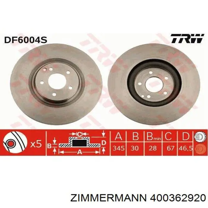 Frenos delanteros ABS 17421 precio, desde 103,35 EUR
