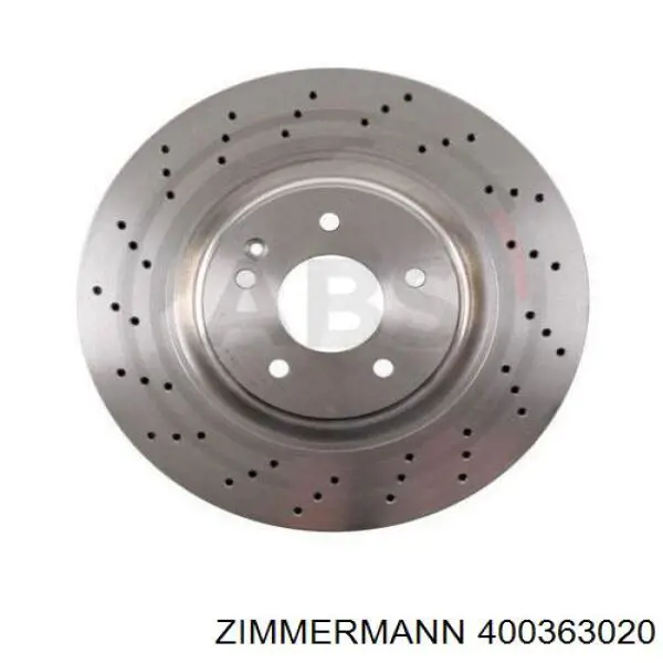 400363020 Zimmermann freno de disco delantero