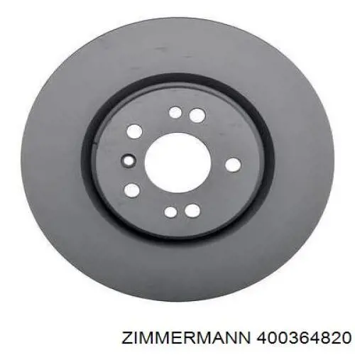 Disco de freno 400364820 Zimmermann