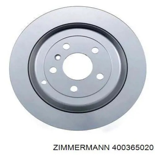 Disco de freno trasero Zimmermann 400365020 precio, desde 58,97 EUR