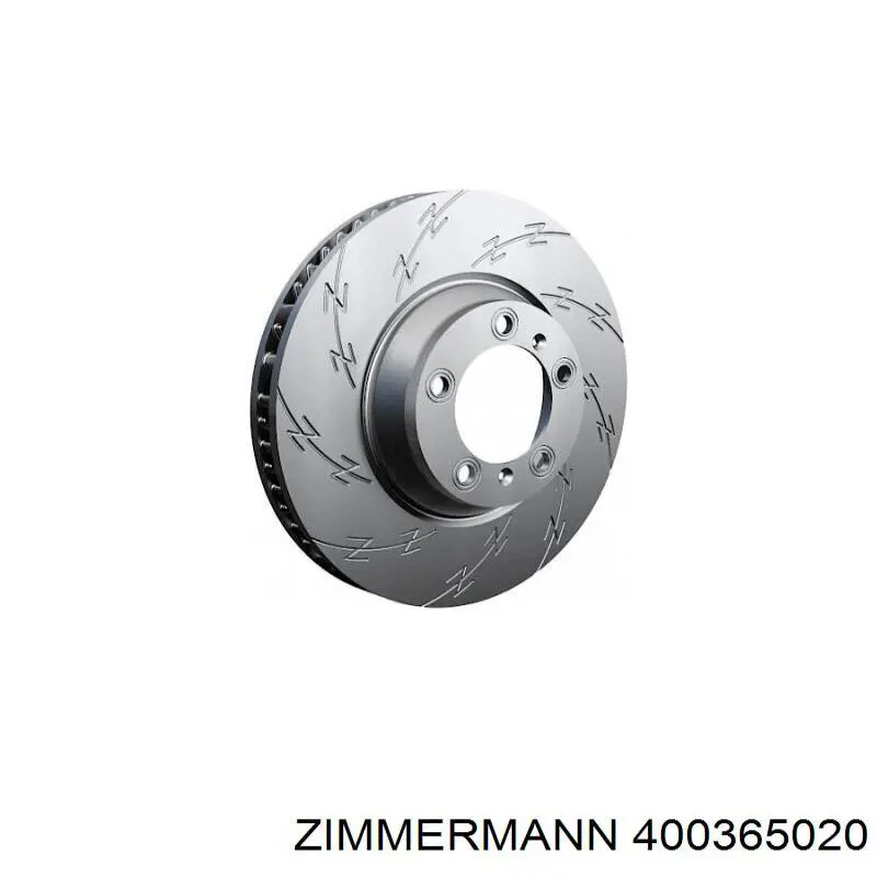Comprar 400365020 Zimmermann Disco de freno trasero