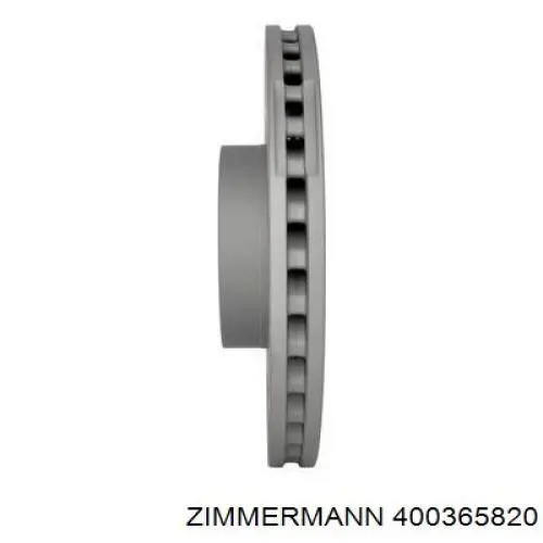 Disco de freno delantero Zimmermann 400365820