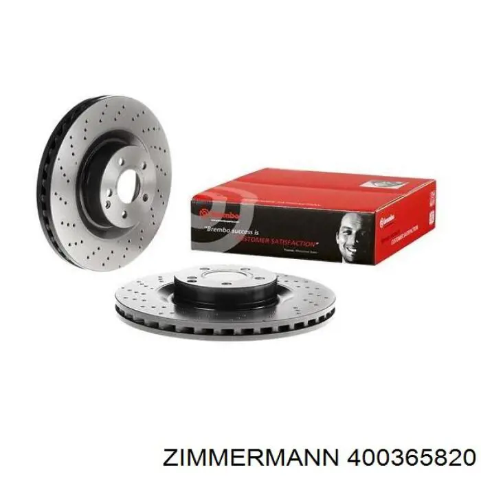 Frenos delanteros Zimmermann 400365820 precio, desde 78,68 EUR