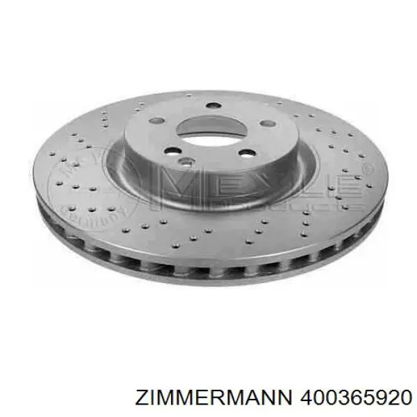 400365920 Zimmermann freno de disco delantero