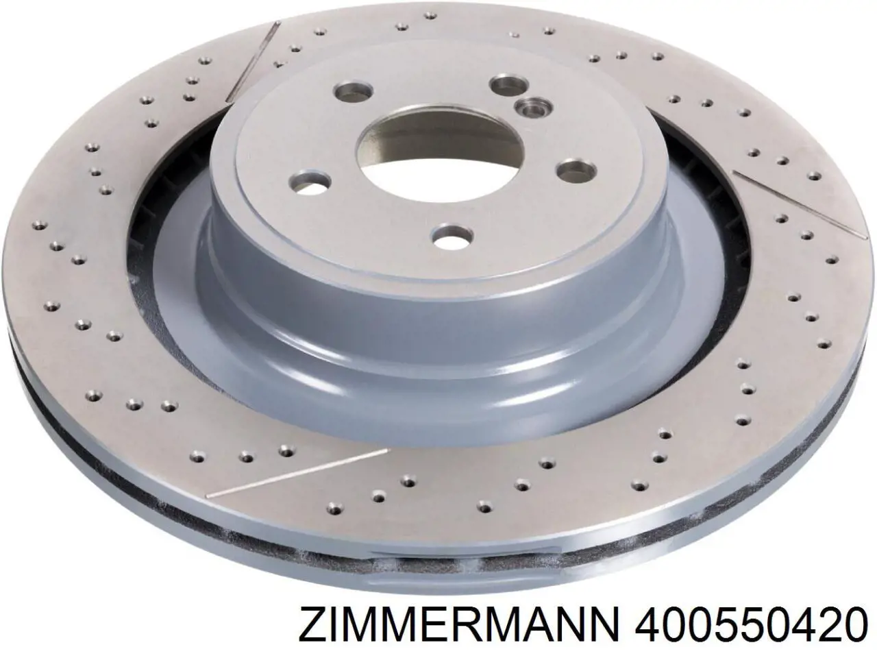 400.5504.20 Zimmermann disco de freno trasero