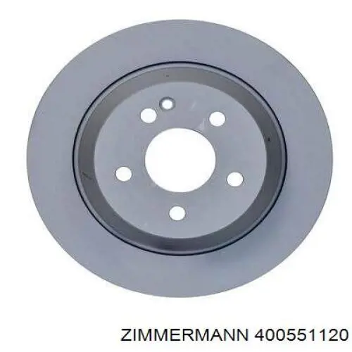 400.5511.20 Zimmermann disco de freno trasero