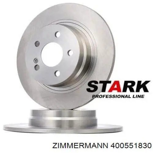 Frenos delanteros Zimmermann 400551830 precio, desde 158,49 EUR