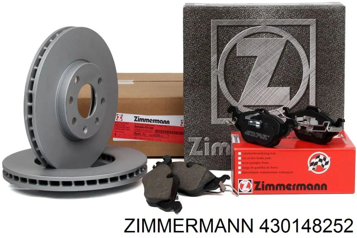 430148252 Zimmermann disco de freno delantero