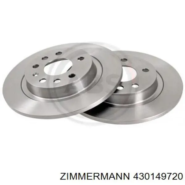 430149720 Zimmermann Freno de disco trasero