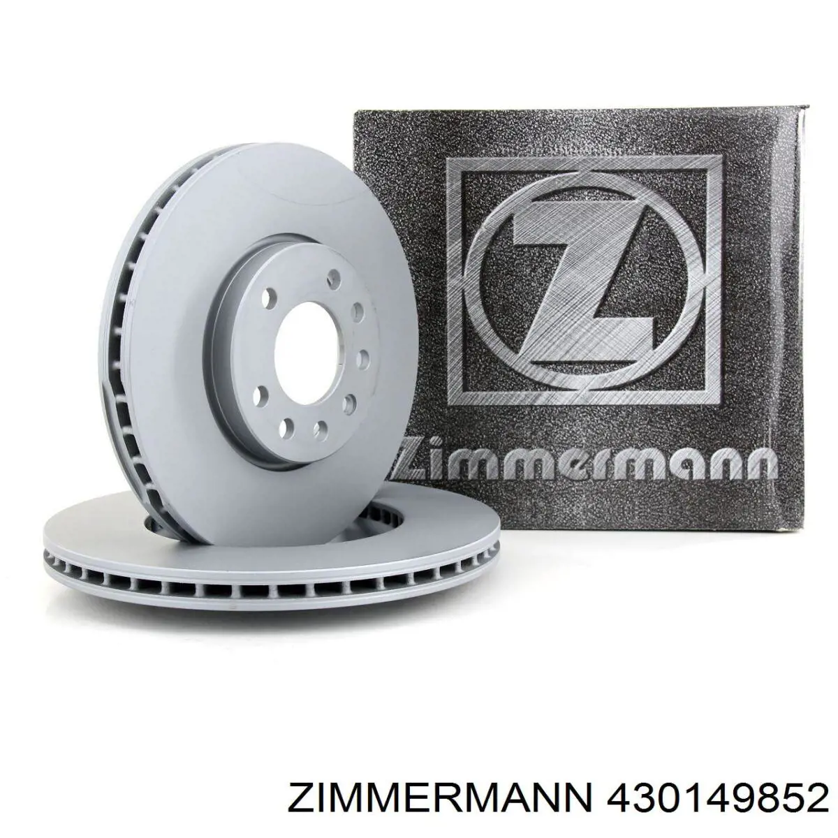 Disco de freno delantero Zimmermann 430149852
