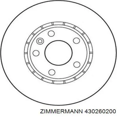 Freno de disco delantero Renault Trafic 2 FL