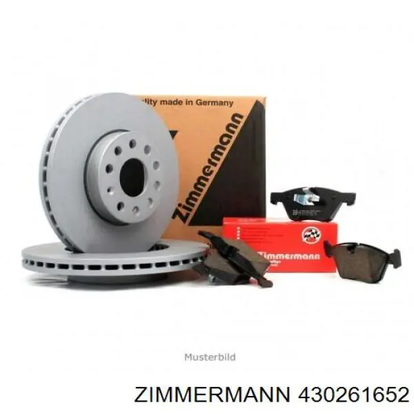Frenos delanteros Zimmermann 430261652 precio, desde 66,22 EUR