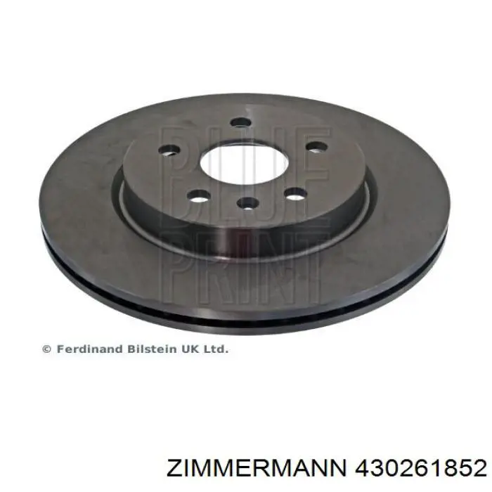 430261852 Zimmermann disco de freno trasero
