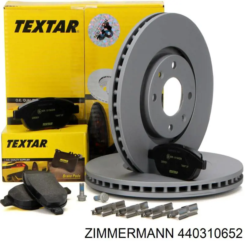 Freno de disco delantero Citroen C4 UD