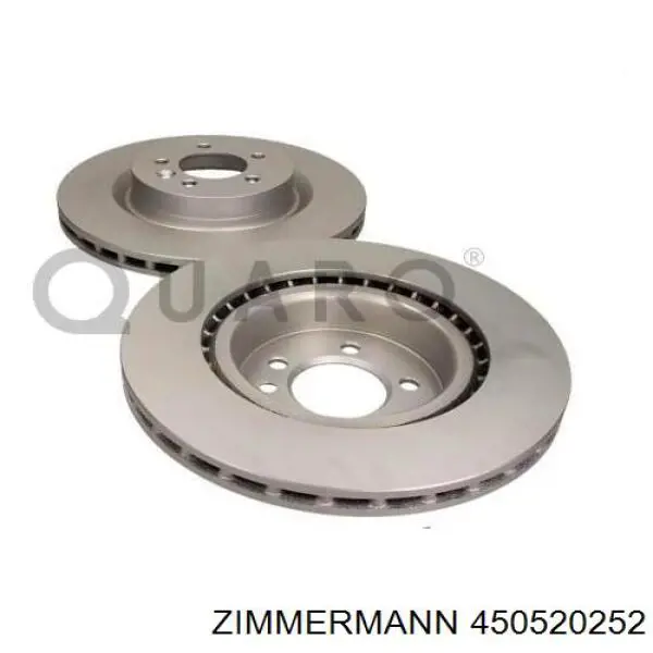 Frenos delanteros Zimmermann 450520252 precio, desde 76,61 EUR