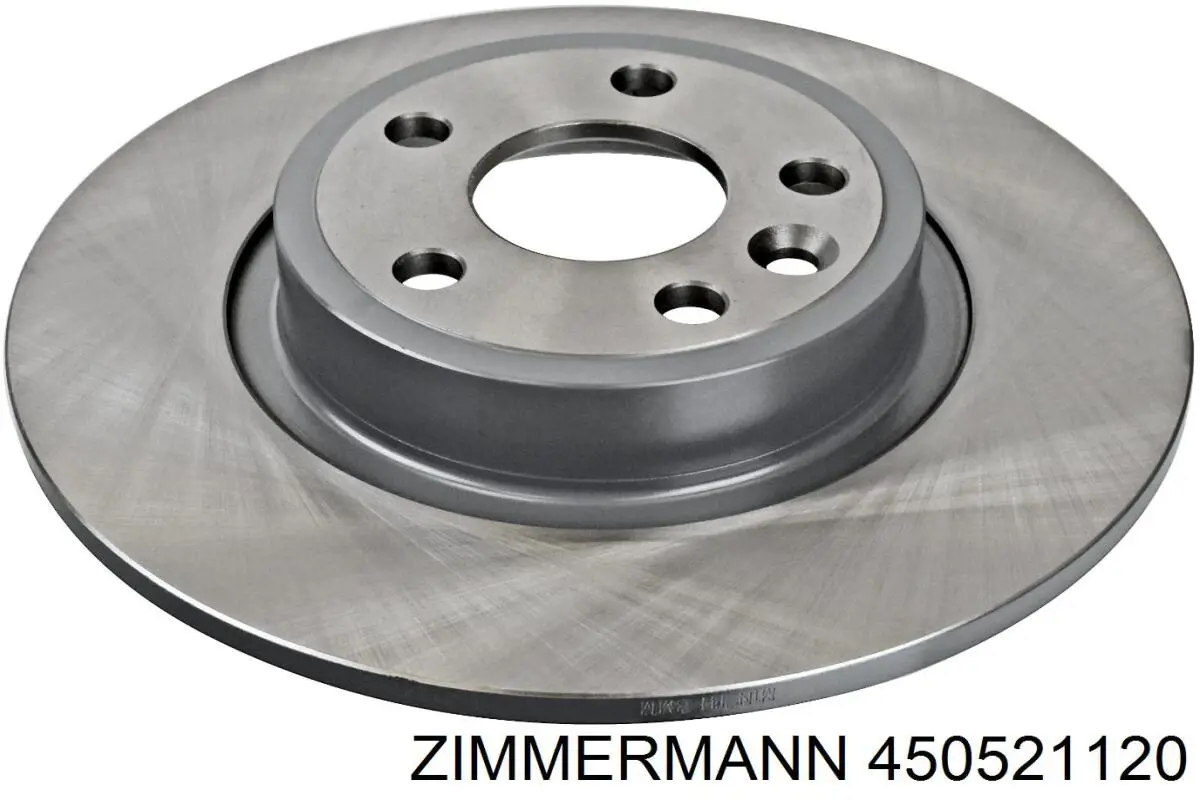 450521120 Zimmermann disco de freno trasero