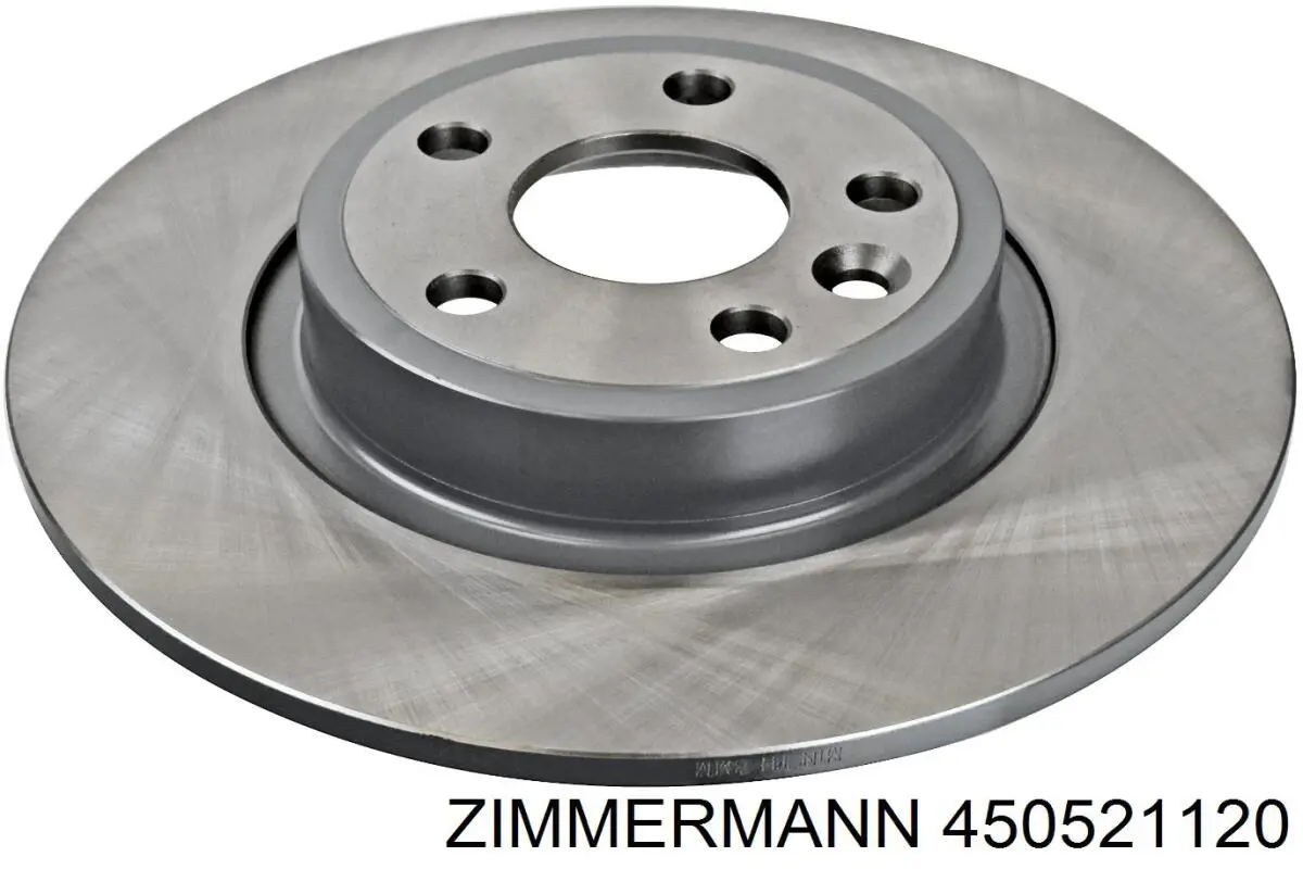 450.5211.20 Zimmermann disco de freno trasero