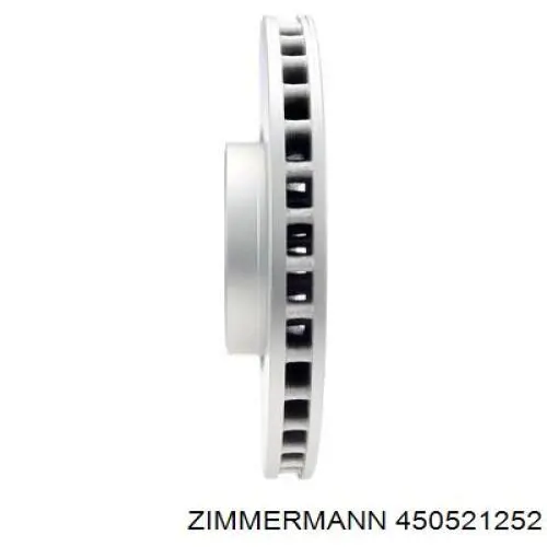 Disco de freno 450521252 Zimmermann