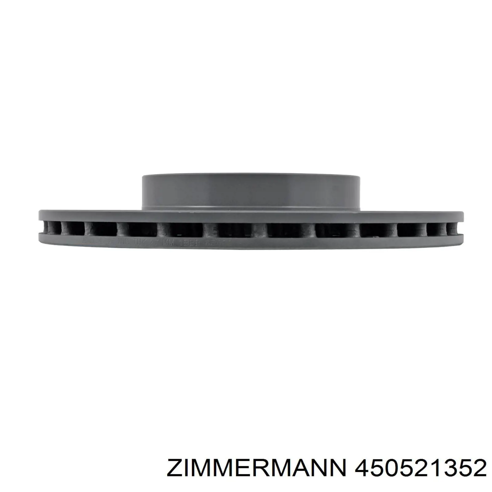Disco de freno 450521352 Zimmermann